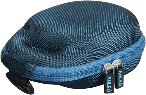 Vista 4 de Anleo Estuche rígido de viaje para JBL Clip 5 / Clip 4 - Mini altavoz Bluetooth portátil (azul)