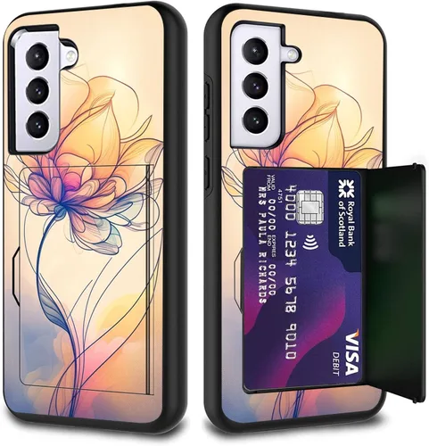Vista 46 de Funda híbrida de doble capa con función atril para Samsung Galaxy A16 5G de 6.9 pulgadas, diseño de vaca con bandera estadounidense