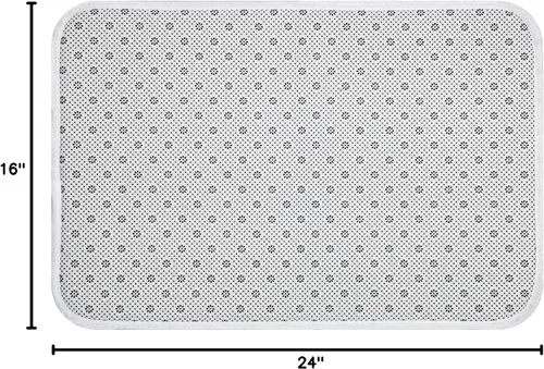Vista 3 de Syhonic Felpudo antideslizante de 16 x 24 pulgadas, tapete de entrada para puerta delantera, cocina, suelo, bañera, dormitorio