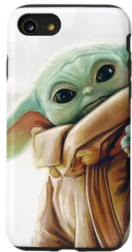 Vista 18 de Star Wars The Mandalorian Grogu - Carcasa blanca para iPhone 17