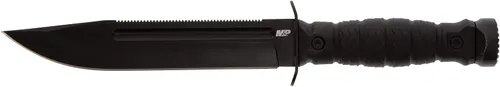 Vista 5 de Smith & Wesson M&P Special Ops Survival Knives with Full-Tang Construction, 5"-7", Black Oxide Coated Stainless Steel Blade, For Tactical, Survival