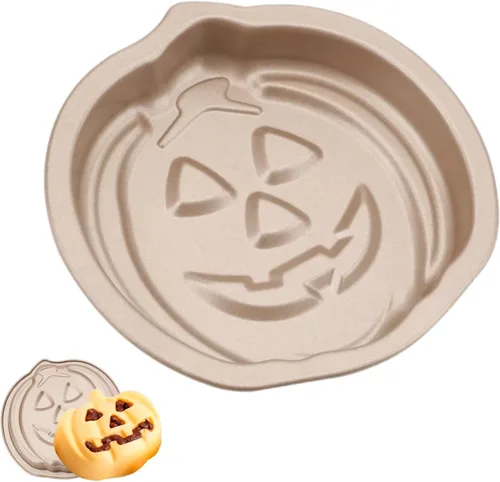 Vista 11 de Crethinkaty Moldes para tartas en forma de árbol de Navidad, molde para tartas de 5.3 pulgadas, antiadherente, para pastel de Navidad, chocolate