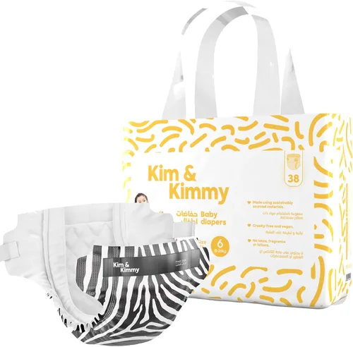 Vista 21 de Kim & Kimmy Pañales ecológicos, talla 2, 9-18 libras, 72 pañales – Protección contra fugas de 12 horas, sin erupciones, hipoalergénicos, ultrasuaves