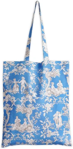 Vista 22 de Maison d' Hermine Bolsa de mano para mujer, 100% algodón, reutilizable, para compras, perfecta para primavera y verano 001 - Birdies on Wire