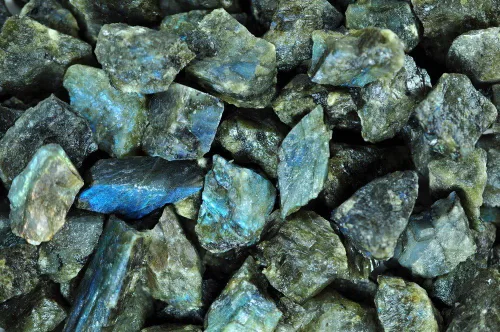 Vista 25 de Fantasia Materiales: 1 lb Amazonita Piedras en bruto de Madagascar