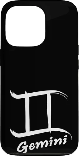 Vista 10 de iPhone 16 Gemini Sign With Zodiac Symbol Astrological Womens Mens Case