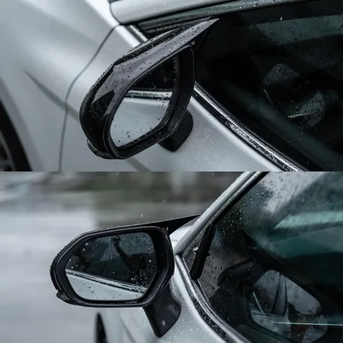 Vista 5 de CKE para Toyota Camry 2018-2026 Cubierta de espejo retrovisor exterior con Negro brillante-B
