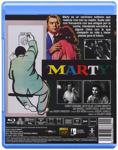 Vista 2 de Marty Blu-Ray, Reg.ABC Import - Spain