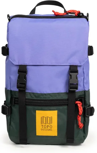 Vista 15 de Topo Designs Rover Pack - Mochila para EDC, excursiones de un día Negro/cuadrícula
