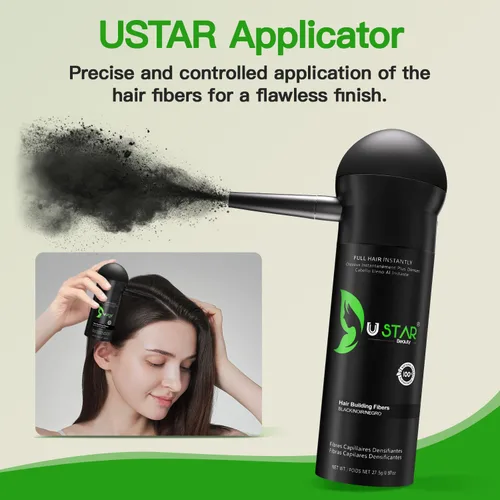 Vista 4 de Ustar Fibras abultadas para el cabello Auburn Quality Matches Toppik 0.97 oz 0.97oz
