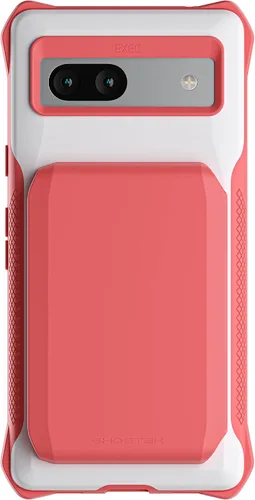 Vista 64 de Ghostek Exec - Funda tipo cartera para Galaxy Z Fold 4 con soporte magnético para tarjetas de crédito, protección de bisagra, carga inalámbrica