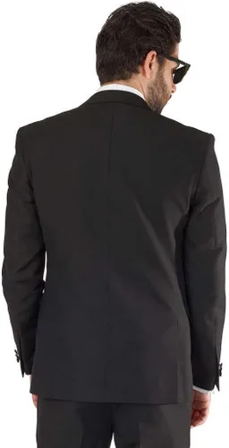 Vista 6 de Slim Fit - Esmoquin AZAR con solapa de satén para hombre