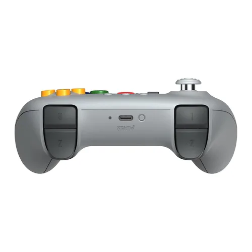 Vista 2 de 8BitDo 64 Bluetooth Controller for Analogue 3D, Switch, Switch 2, Windows, and Android (Grey)