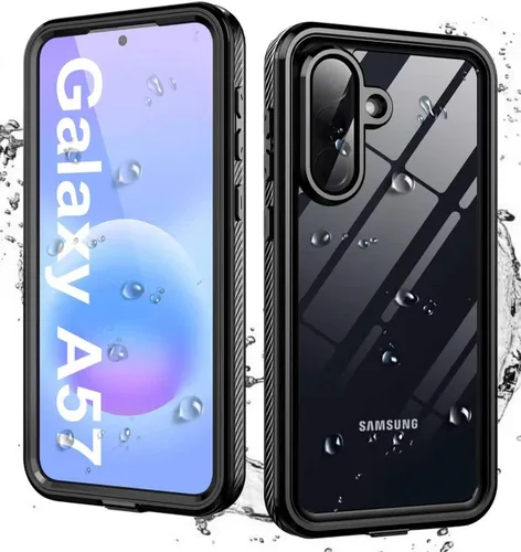 Vista 10 de Hllhunkhe Funda impermeable para Samsung Galaxy A16 5G, [IP68 impermeable a prueba de polvo] [protector de pantalla integrado] resistente de cuerpo