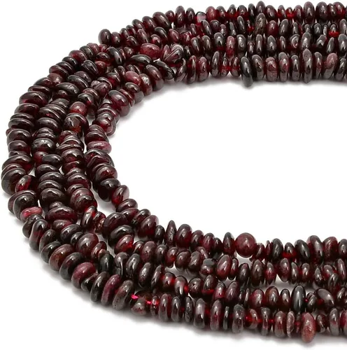 Vista 15 de PLTbeads Kit de pulseras de cintura de piedras preciosas curativas natrales de 0.197-0.315 in, diseño de piedras irregulares, fabricación de joyas
