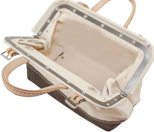 Vista 8 de Klein Tools 5102-12 Bolsa de herramientas resistente de lona natural, bolsa de herramientas portátil, bolsa multiusos con abertura amplia
