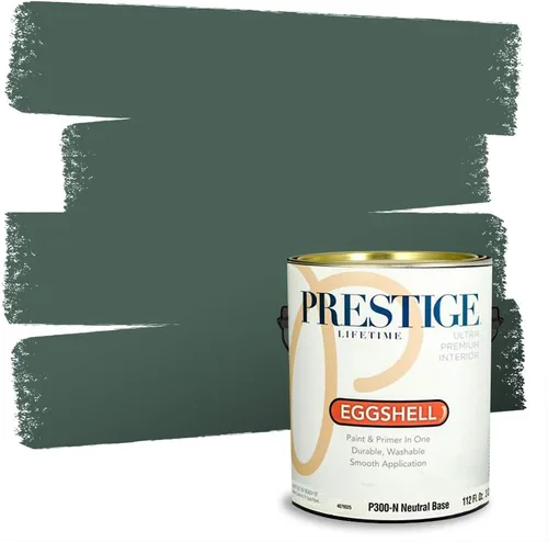 Vista 228 de Prestige Paints - 2 en 1, pintura base y pintura de exterior, E100-N-735BM