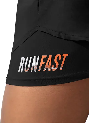 Vista 6 de YOAKUKA Pantalones cortos de entrenamiento 2 en 1 para mujer, para gimnasio, yoga, correr, ciclismo, tenis, faldas de verano