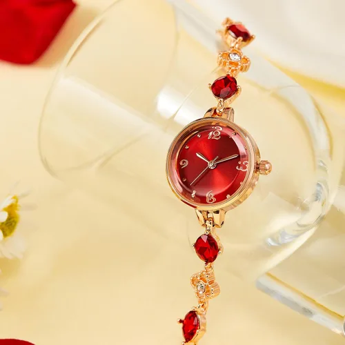 Vista 4 de Women's Bracelet Watch Round Mini Watches for Women Waterproof