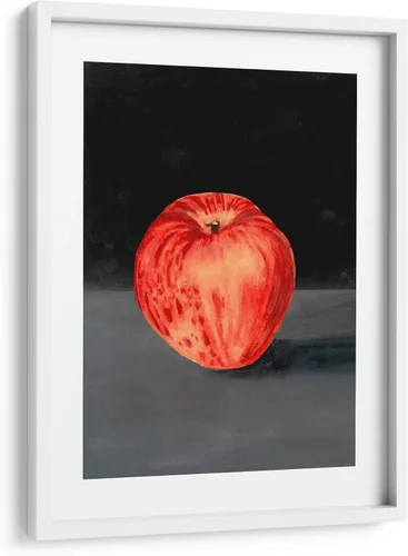Vista 7 de Canvas Lab Fruit on Shelf I by Naomi McCavitt 11 x 15 in Fine Art Framed Print, Frame Color: Black, With Mat Botanical, Floral, Nature