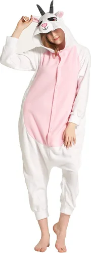 Vista 2 de Novedad disfraz de Halloween polar animal Cosplay cabra pijamas