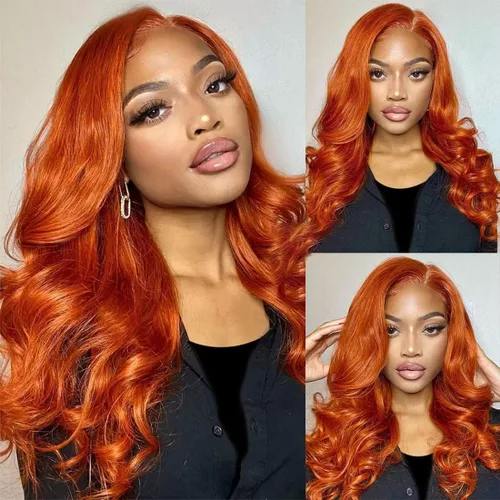 Vista 19 de Pelucas de Encaje Frontal de 24 Pulgadas de Cabello Humano para Mujeres Negras 13x4 Pelucas de Ondas Corporales Sin Pegamento de Cabello Humano
