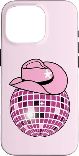 Vista 20 de Cowboy Hat Disco Ball Pink Cowgirl Case for iPhone 17