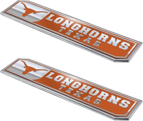 Vista 4 de FANMATS Emblema de camión NCAA Auto NCAA, paquete de 2