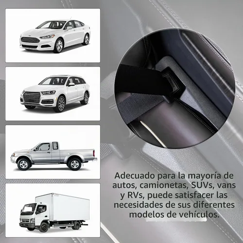Vista 7 de Junecarp Paquete de 2 rellenos de espacio para asiento de automóvil, organizador flexible para evitar que los artículos se caigan, accesorios