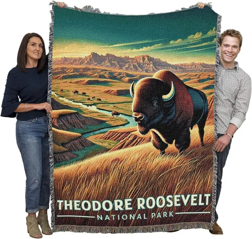 Vista 79 de Pure Country Weavers Manta del Parque Nacional Acadia, manta de tapiz de algodón para regalo, fabricada en los Estados Unidos, 72 x 54 pulgadas