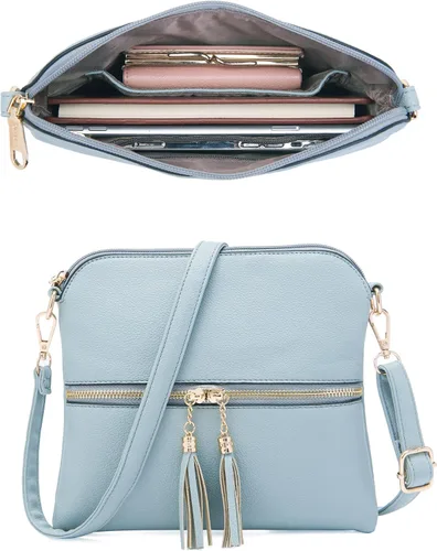 Vista 5 de Juego de carteras y carteras para mujer, bolso grande con cartera, 3