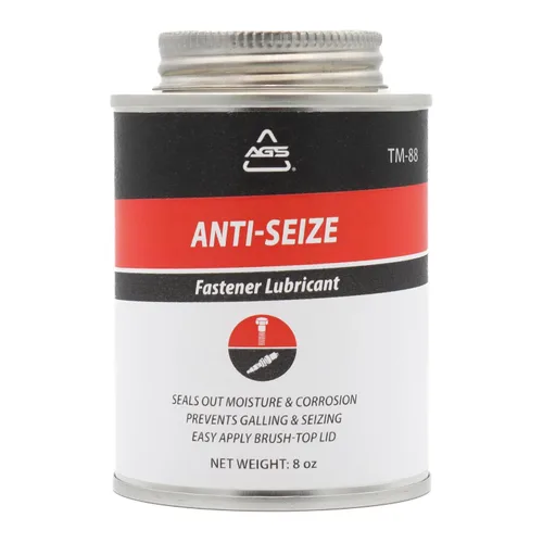 Vista 8 de AGS Soluciones Automotrices Lata con Cepillo Thread-Magic Lubricante Antiaferrante para Pernos y Tornillos, 4 onzas, Alta Temperatura, Lubricante
