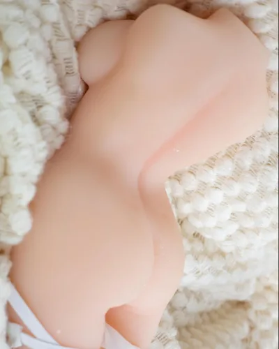 Vista 5 de Masturbador masculino de 1.4 libras con portátil, muñeca sexual pequeña de TPE con coño anal vaginal, muñeca adulta sexual para adultos para hombres