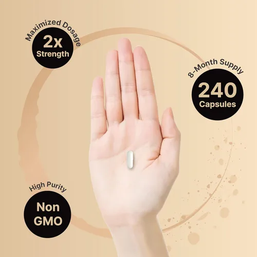 Vista 4 de Picolinato de zinc de alta potencia 100 mg – 240 cápsulas, forma biodisponible de zinc para apoyo inmunológico y salud de la piel – Sin OMG y gluten