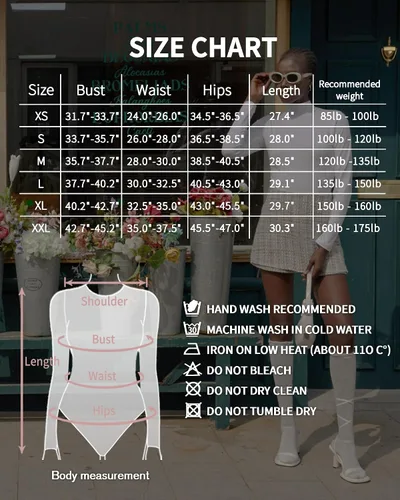 Vista 47 de MANGOPOP - Enterizo para mujer, manga larga, cuello de tortuga, cuello alto falso, estilo top