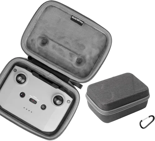 Vista 8 de Mini 3 Funda para DJI Mini 3/Mini3 Pro Cámara Drone RC Accesorios RC-N1 Controlador Remoto Hélices Cargador de Batería Joysticks Cables Correa Bolsa