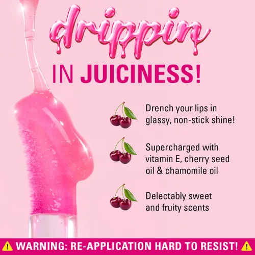 Vista 18 de Revolution Pout - Aceite de labios Juicy Peach Durazno (Juicy Peach)