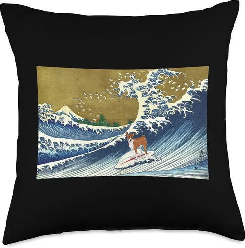 Vista 5 de Basenji - Almohada de regalo para camisas y sudaderas con capucha, 16.0 x 16.0 in, multicolor