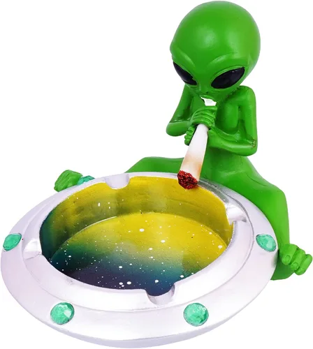 Vista 6 de Fantasy Gifts Cenicero Astral Alien Smoke Session - 4
