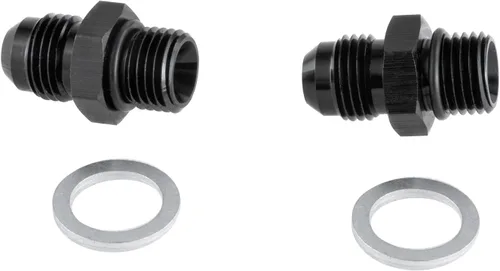 Vista 3 de Aluminio -6AN V60 Turbo 350 400 Th400 4L80 4l60 y E adaptador de transmisión de montaje