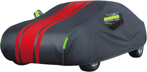 Vista 8 de Funda completa para automóvil compatible con Volvo V90 XC40 XC60 XC70 XC90, para todo tipo de clima, impermeable, transpirable, grande