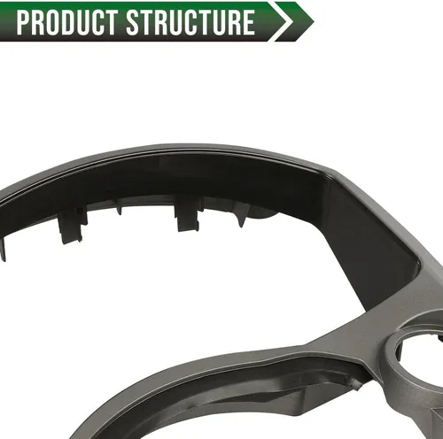 Vista 5 de GRAND ORANGE Panel de instrumentos y salpicadero con cubierta de medidor Compatible con Nissan Titan 2004 2005 2006 / Se ajusta al panel