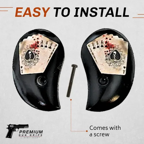 Vista 3 de Empuñaduras premium Ruger Wrangler – Empuñaduras de reemplazo compatibles para Ruger Wrangler y New Diamondback