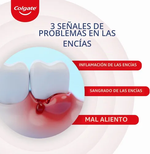Vista 2 de Colgate Protección de las encías PerioGard pasta de dientes 90 grm/3.2 oz ayuda a combatir la placa, fórmula activa dual ayuda a mantener las encías