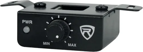 Vista 9 de Rockville Subwoofer delgado bajo el asiento amplificador integrado, carcasa de aluminio, control remoto, perfecto para audio de coche/camión