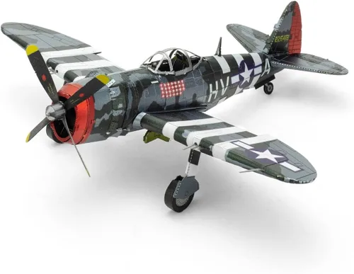 Vista 8 de Kit de modelo metálico 3D de Fascinations Metal Earth B-17 Flying Fortress