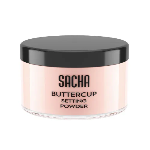 Vista 13 de Sacha BUTTERCUP - Polvo fijador de maquillaje de 1.75 onzas, polvo translúcido para acabado de piel grasa, polvo suelto, polvo difuminador