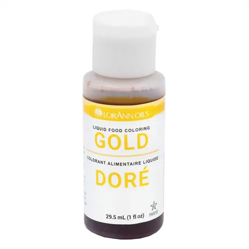 Vista 23 de LorAnn Color alimenticio líquido marrón, botella exprimible de 1 onza