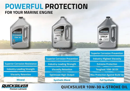 Vista 3 de Aceite de motor marino Quicksilver 10W-30