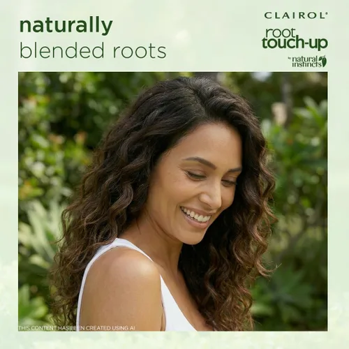 Vista 6 de Clairol Natural Instincts - Tinte permanente para el cabello Root Touch-Up de Natural Instincts, 2 colores de cabello negro, paquete de 1 unidad 2